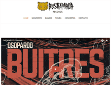 Tablet Screenshot of bestiaparda.com